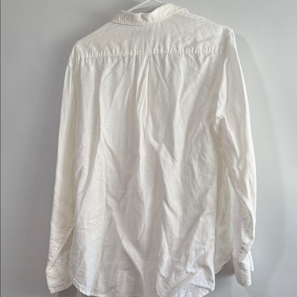 Everlane Cream Button Down Shirt - Picture 4 of 4